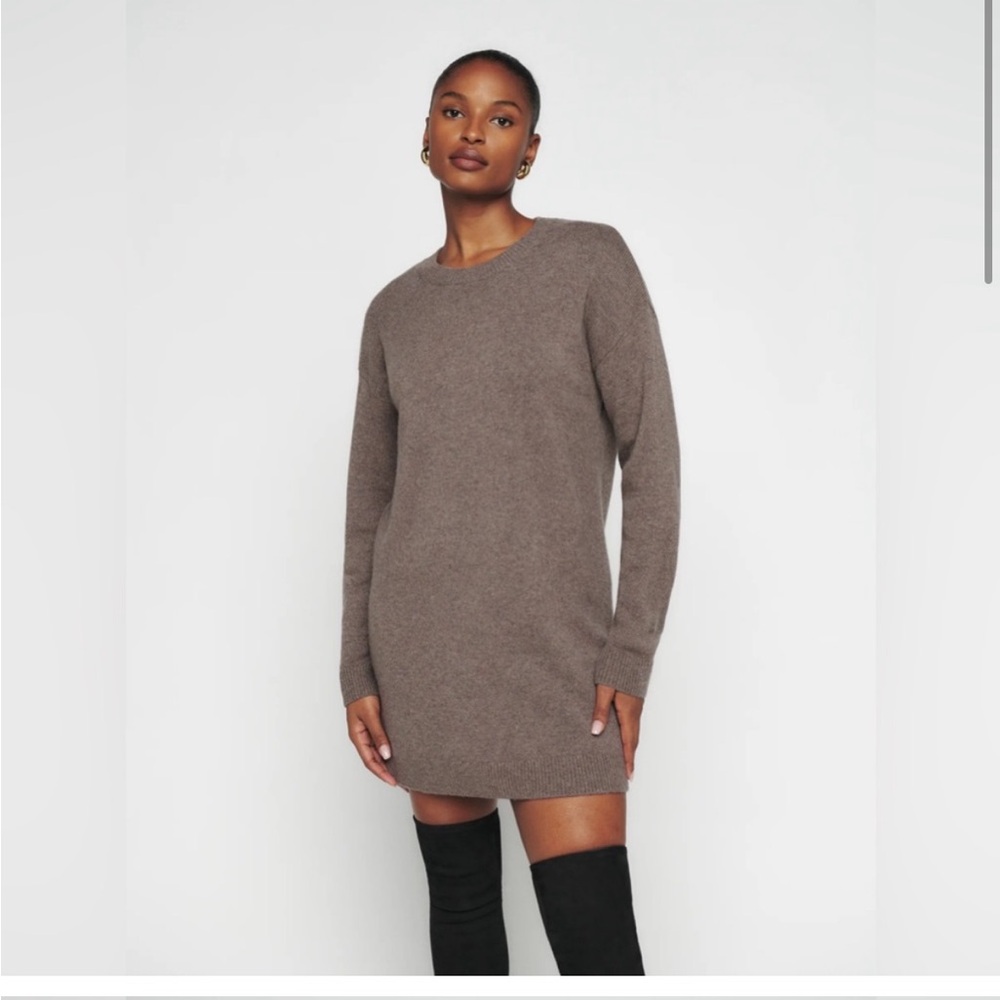 Reformation Henrietta Cashmere Sweater Dress